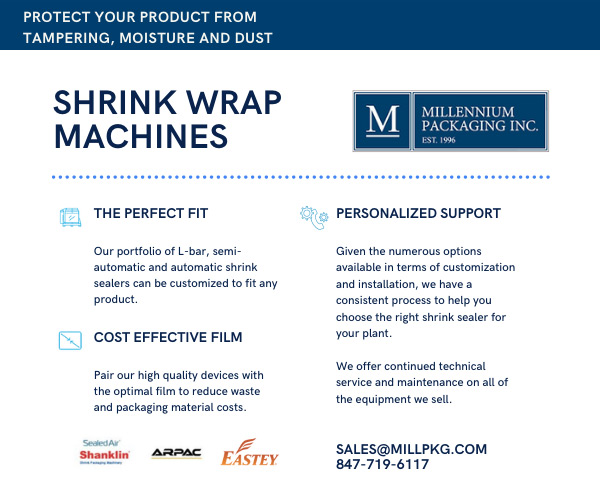 Shrink Wrap Machines from Millenium Packaging